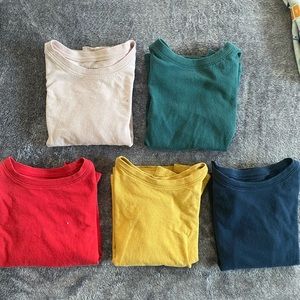 Old Navy 5T long sleeve shirt bundle